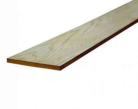 Добор массив сосны браш 200х15х2080мм для дверей Ока, Махагон